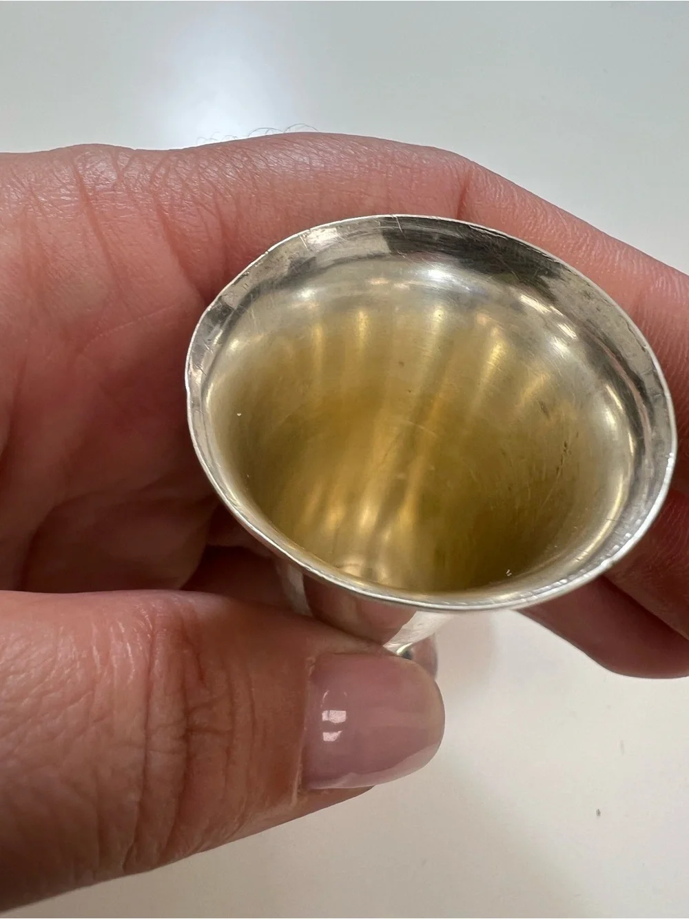 Tiffany & Co sterling silver cordial cup or small Kiddush cup
